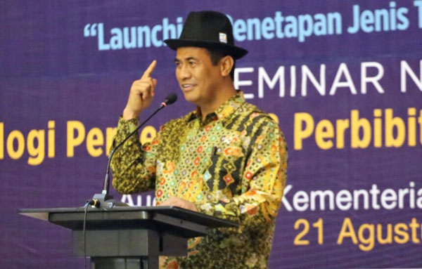 Mentan: "Indonesia Harus Mandiri, Jangan Biarkan Benih dan Bibit Impor Masuk"